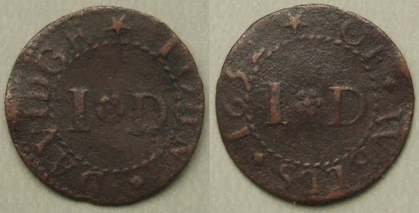 Wells, John Davidge 1652 farthing